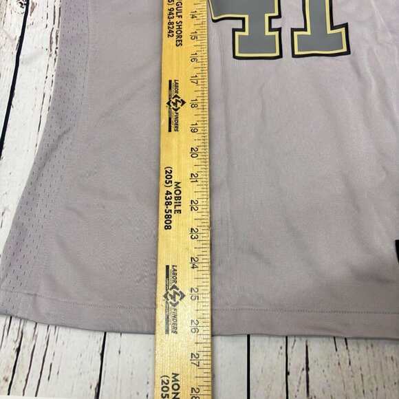 Women's New Orleans Saints Alvin Kamara Nike Gray On Field Jersey Medium - Picture 8 of 8